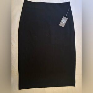 NWT The Perfect Black Pencil Skirt by Vince Camuto Size M